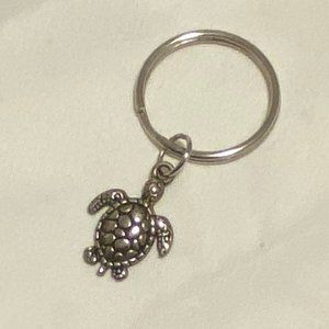 Tiny Sea Turtle Keychain